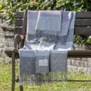Tavola Check Throw – Plaid in Lino con Motivo a Quadri