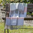 Tavola Check Throw – Plaid in Lino con Motivo a Quadri