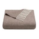 Babele Herringbone  - Plaid in cotone Riciclato