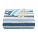 Babele Stripe Throw – Coperta in Cotone Riciclato a Righe Colorate