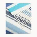 Babele Stripe Throw – Coperta in Cotone Riciclato a Righe Colorate