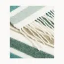 Babele Stripe Throw – Coperta in Cotone Riciclato a Righe Colorate