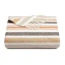 Babele Stripe Throw – Coperta in Cotone Riciclato a Righe Colorate