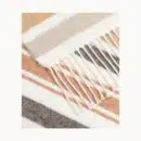 Babele Stripe Throw – Coperta in Cotone Riciclato a Righe Colorate