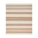 Babele Stripe Throw – Coperta in Cotone Riciclato a Righe Colorate
