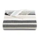 Babele Stripe Throw – Coperta in Cotone Riciclato a Righe Colorate
