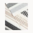 Babele Stripe Throw – Coperta in Cotone Riciclato a Righe Colorate