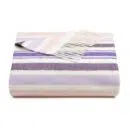 Babele Stripe Throw – Coperta in Cotone Riciclato a Righe Colorate