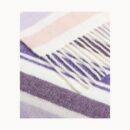 Babele Stripe Throw – Coperta in Cotone Riciclato a Righe Colorate