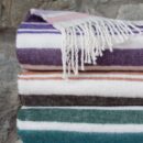 Babele Stripe Throw – Coperta in Cotone Riciclato a Righe Colorate