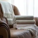 Ruby Throw – Plaid in Lana Riciclata e Cashmere