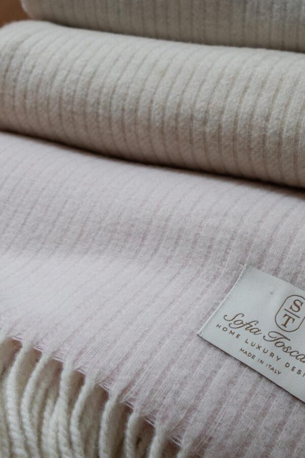 Ruby Throw – Plaid in Lana Riciclata e Cashmere