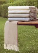 Dream Throw – Plaid in Lana Riciclata e Cashmere